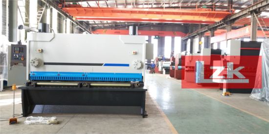 Thick Plate 40mm Hydraulic Automatic CNC Guillotine Sheet Metal Shear