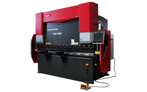 Servo CNC Press Brake with DELEM DA58T System,LZK China Red Series HPB-250T3200 ,4+1 Axes